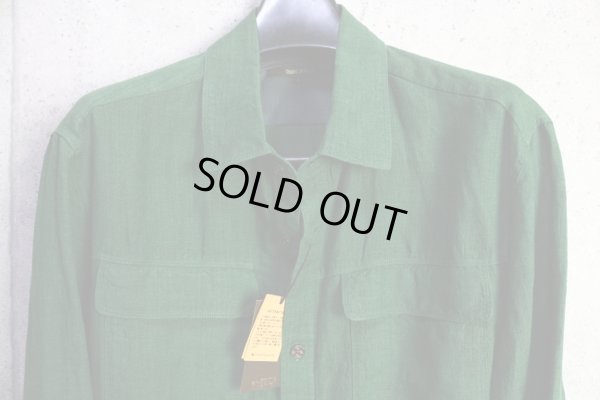 画像4: コムサメン 春夏 フレンチリネン ブロード 吸水速乾 シャツ ブルゾン/麻/COMME CA MEN