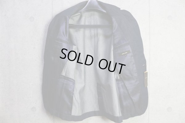 画像4: コムサメン 最高級 春夏 高機能素材 和紙（マニラ麻）デニム セットアップ スーツ/COMME CA MEN