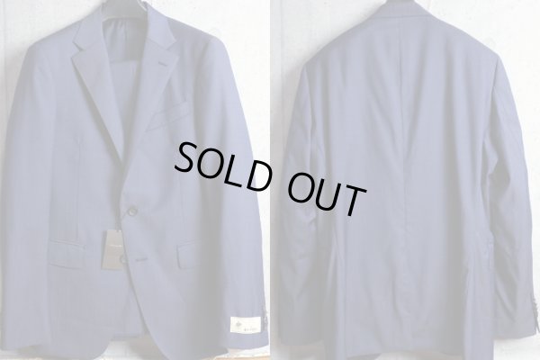 画像3: コムサメン 春夏 チェルッティ ジェノバ生地ハリ 艶感 シャンブレー モダントラディショナル スーツ/COMME CA MEN