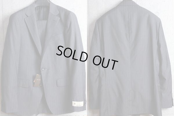 画像9: コムサメン 春夏 チェルッティ ジェノバ生地ハリ 艶感 シャンブレー モダントラディショナル スーツ/COMME CA MEN