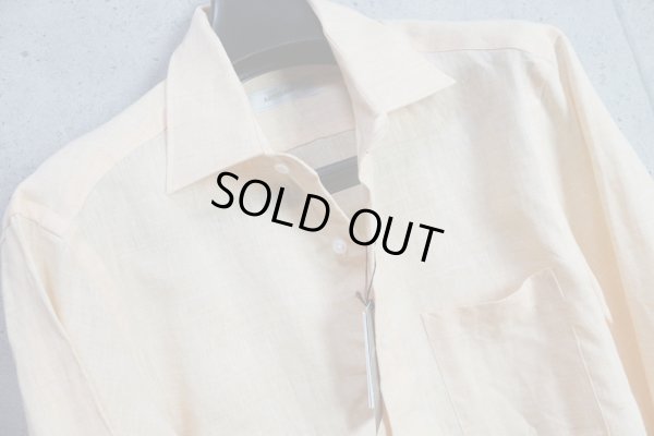 画像5: アルチザン 春夏 最高級 日本製 ハンドメイド アイリッシュ リネン 長袖シャツ/ARTISAN MEN