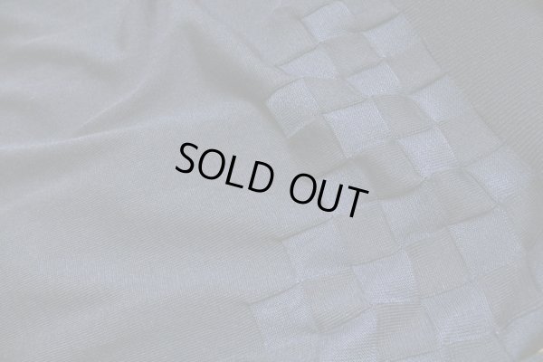 画像12: コムサメン 秋冬 カラーブロック 市松 リンクス編み ウール ニット クルーネック ハイゲージ セーター/COMME CA MEN