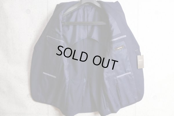 画像4: コムサメン 春夏 モダントラディショナル オーストラリア産 SUPER100`S 背抜き仕立て シャドーストライプ スーツ/ジャケット/スラックス