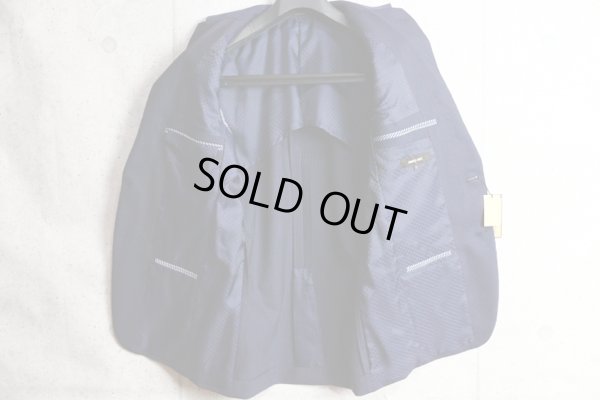 画像14: コムサメン 春夏 モダントラディショナル オーストラリア産 SUPER100 背抜き シャドーピンストライプ スーツ/ジャケット/スラックス