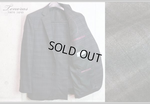 画像6: メンズティノラス 秋冬 ウール フランネル ダブル ウインドペン チェック柄 スーツ/MEN'S TENORAS