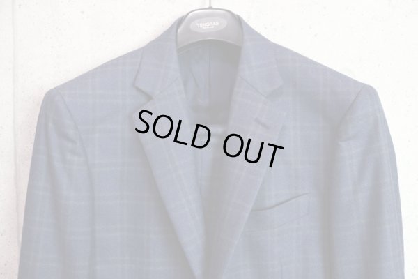 画像2: メンズティノラス 秋冬 ウール フランネル ダブル ウインドペン チェック柄 スーツ/MEN'S TENORAS