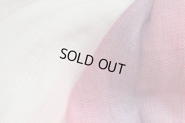 画像6: アルチザン メン 春夏 イタリア製 大判 白夜 グラデーション リネン ストール/ARTISAN MEN/麻