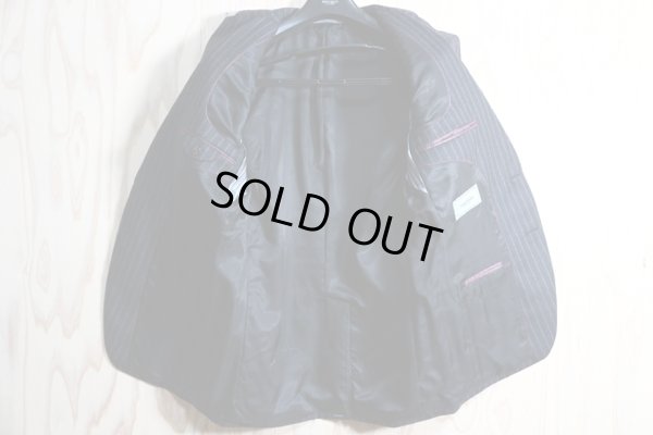 画像4: メンズティノラス 秋冬 ウール フランネル チョークストライプ スーツ/MEN'S TENORAS