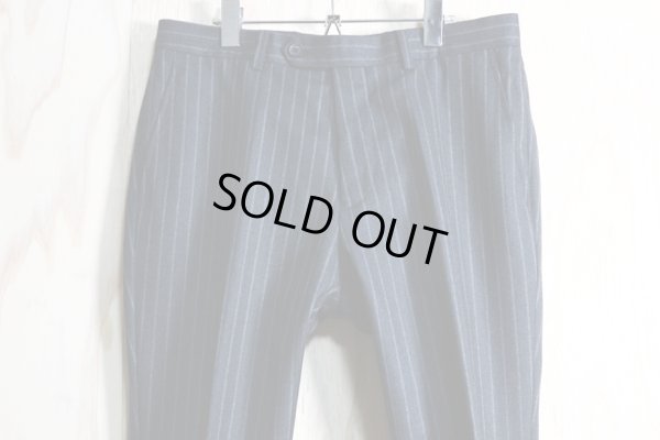 画像5: メンズティノラス 秋冬 ウール フランネル チョークストライプ スーツ/MEN'S TENORAS