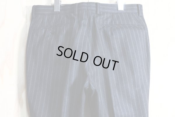 画像6: メンズティノラス 秋冬 ウール フランネル チョークストライプ スーツ/MEN'S TENORAS