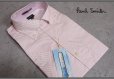 画像1: ポールスミス ロンドン 春夏 COOLMAX ストライプ 半袖ドレスシャツ/Paul smith LONDON (1)