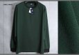 画像1: コムサコミューン/COMME CA COMMUNE 春夏 メッシュ ストレッチ クルーネック 長袖 カットソー (1)