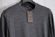 画像5: コムサメン 秋冬 日本製 ウォッシャブル ウール ジャケットネック 長袖Tシャツ/COMME CA MEN