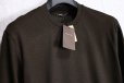 画像2: コムサメン 秋冬 日本製 ウォッシャブル ウール ジャケットネック 長袖Tシャツ/COMME CA MEN