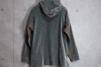 画像6: コムサコミューン/COMME CA COMMUNE 秋冬 シェニールヤーン ツイードチェック切り替え プルパーカー