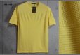画像7: コムサメン 春夏 コットン リンクス切り替え ニットTシャツ/COMME CA MEN