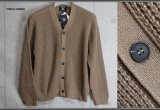 コムサコミューン/COMME CA COMMUNE 秋冬 厚手 ワッフル ニット カーディガン