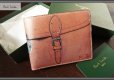 画像1: ポールスミスのバッグプリント二つ折り財布 (1)