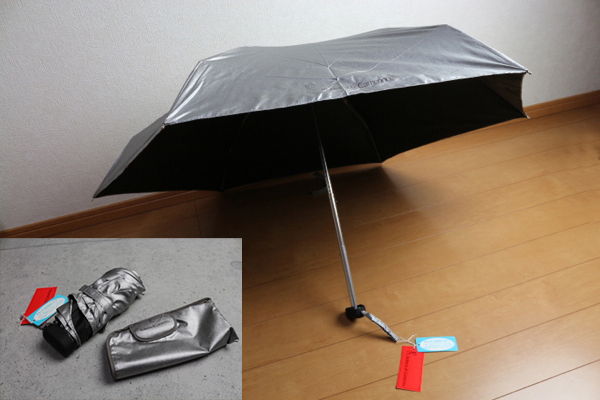 画像2: ロベルタディカメリーノ 携帯UV98％カット晴雨兼用傘/日傘