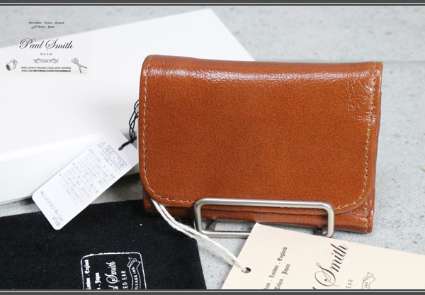 ポールスミス レッドイヤー本革コンパクト三つ折り財布のアウトレット通販『オルドビス』