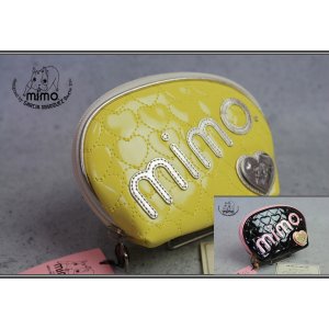 画像: mimo.（ミモ）ビッグロゴ化粧ポーチ