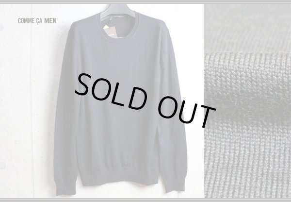 画像3: コムサメン上質ウールクルーネックセーター/COMME CA MEN