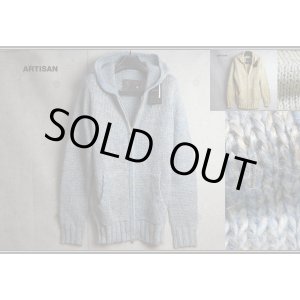 画像: アルチザンEXCELLA Wジップリネンニットパーカー/ARTISAN