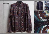 画像: コムサメン新作ペイズリー柄リヨセル長袖シャツ/COMME CA MEN