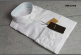 画像: コムサメン シャドーストライプ 長袖ドレスシャツ/ワイド/COMME CA MEN