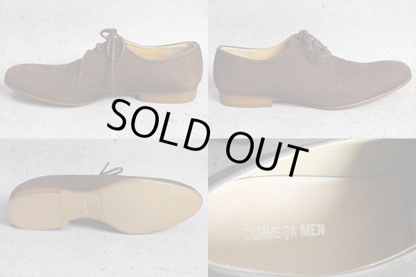 画像6: コムサメン新作牛革スエードシューズ/レザー/靴/COMME CA MEN
