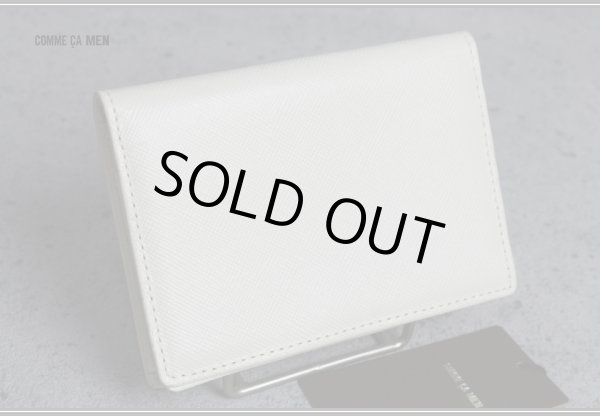 画像2: コムサメン本革カラー名刺入れ/カードケース/牛革/レザー/COMME CA MEN