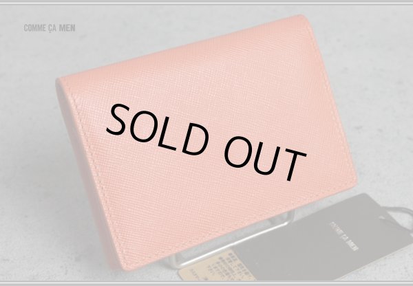 画像4: コムサメン本革カラー名刺入れ/カードケース/牛革/レザー/COMME CA MEN