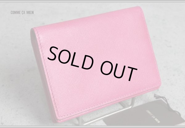 画像5: コムサメン本革カラー名刺入れ/カードケース/牛革/レザー/COMME CA MEN