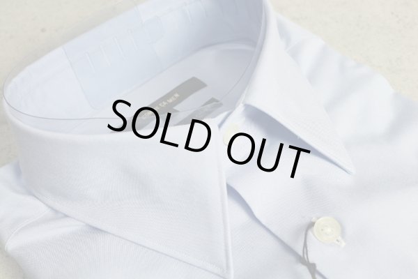 画像4: コムサメン上質コットンシャンブレー長袖ドレスシャツ/ビジネス/レギュラー/COMME CA MEN