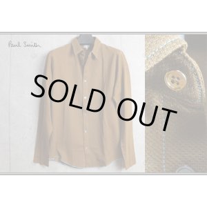 画像: ポールスミス春夏高級メッシュ長袖シャツ/Paul smith