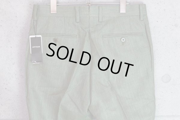 画像4: アルチザン高級リネンコットンスラックス/麻綿/ARTISAN