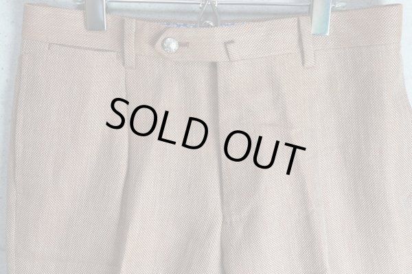 画像5: アルチザン高級リネンコットンスラックス/麻綿/ARTISAN