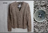 画像: アルチザン アラン柄ローゲージざっくりカーディガン/ニット/ARTISAN