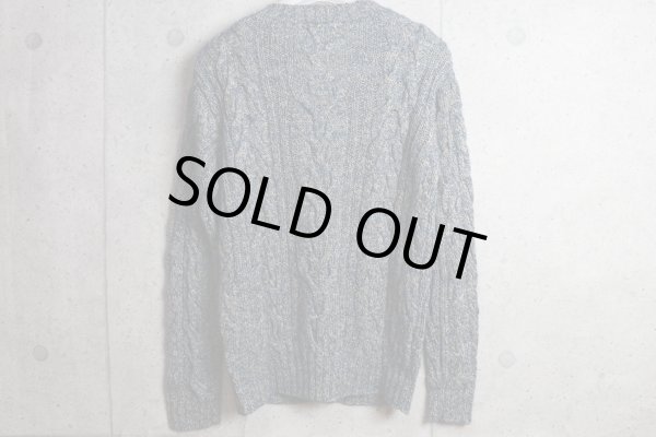 画像5: アルチザン アラン柄ローゲージざっくりセーター/ニット/ARTISAN