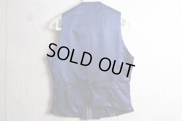 画像5: アルチザンMOON生地ダブルストライプジレ/ベスト/ARTISAN