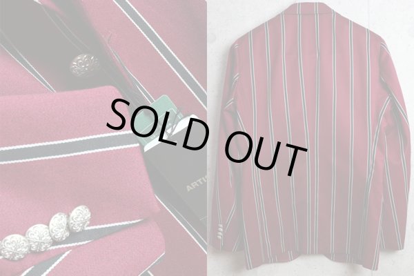 画像6: アルチザンMOON生地ダブルストライプジャケット/ARTISAN