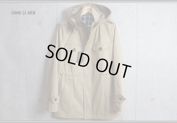 画像3: コムサメン春物コーティングコットン ツイル コート/COMME CA MEN