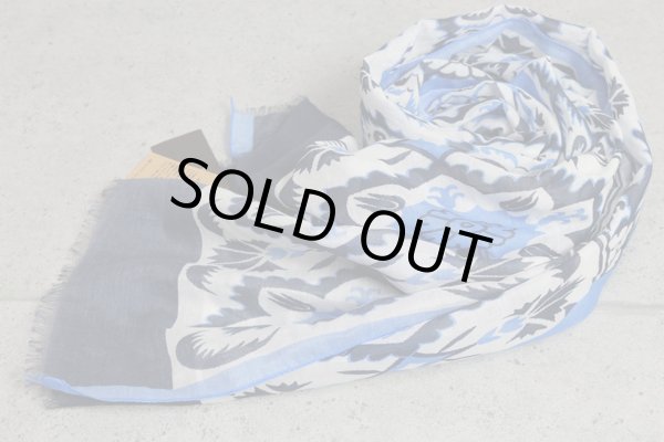 画像3: コムサメン上質イタリア製シルク混柄ストール/メンズ/COMME CA MEN