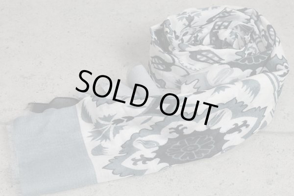 画像4: コムサメン上質イタリア製シルク混柄ストール/メンズ/COMME CA MEN