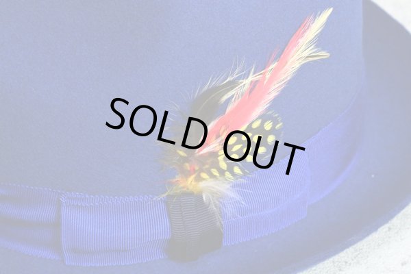 画像3: ポールスミス上質ウールフェルト中折れハット/フェザー/Paul smith