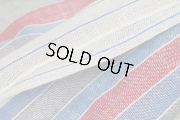 画像6: コムサメン イタリア製ストライプストール/綿麻/メンズ/COMME CA MEN