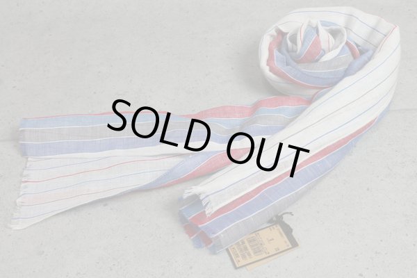 画像4: コムサメン イタリア製ストライプストール/綿麻/メンズ/COMME CA MEN