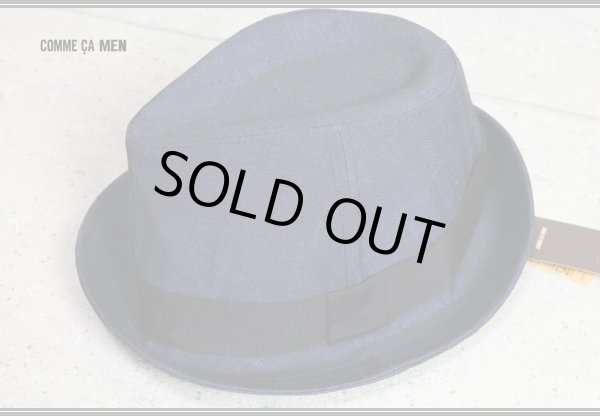 画像2: コムサメン ヘリンボーンティアドロップ中折れハット/COMME CA MEN