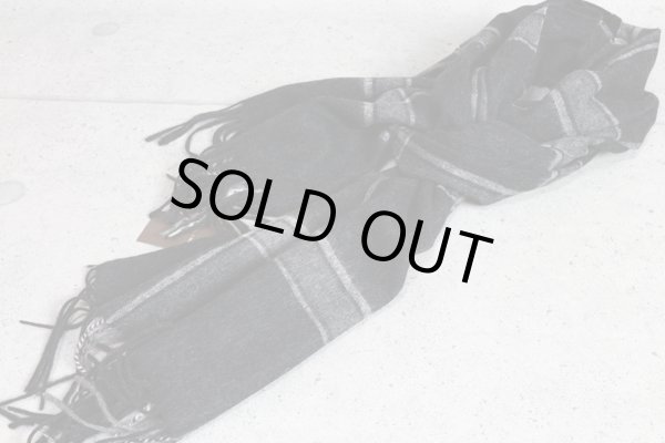 画像4: コムサメン上質タータンチェックカシミヤウールマフラー/メンズ/COMME CA MEN