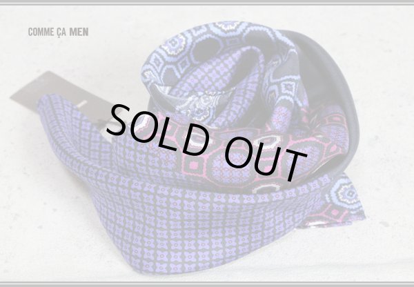 画像2: コムサメン日本製ドットシルクスカーフ/メンズ/COMME CA MEN